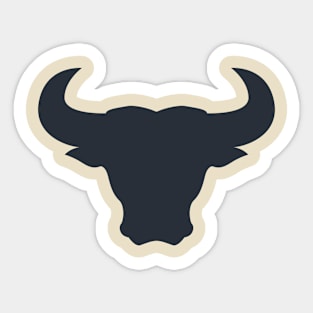 Bull Head Sticker